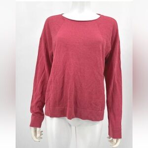 Eileen Fisher Sweater Linen Boxy Pullover Pink Women Sz M NEW NWT N125